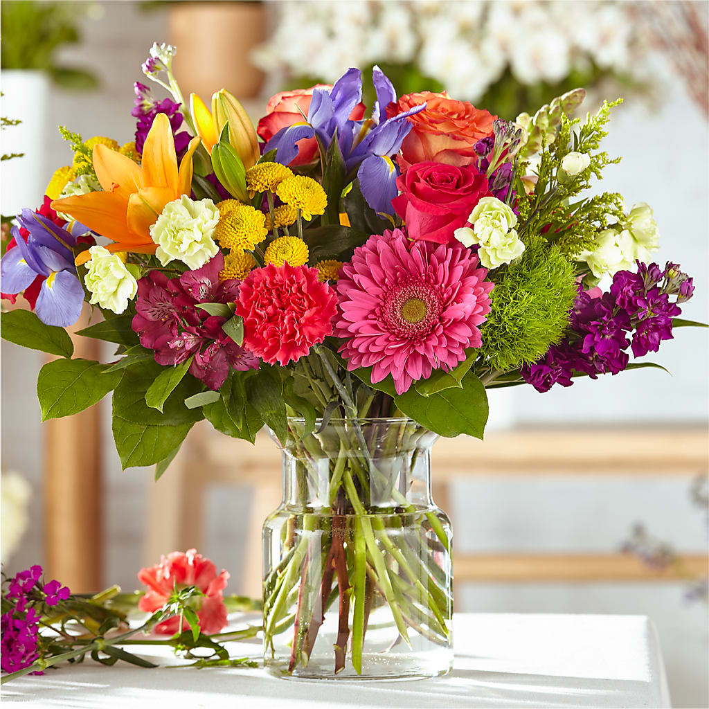 Bold & Bright – A Florist Original – Holtschlag Florist, Quincy IL