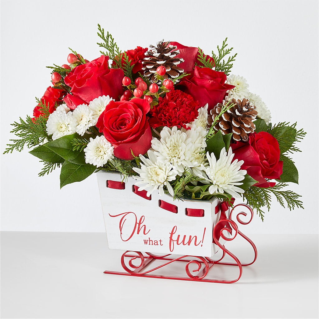 Sleigh Bells Bouquet – Holtschlag Florist, Quincy IL