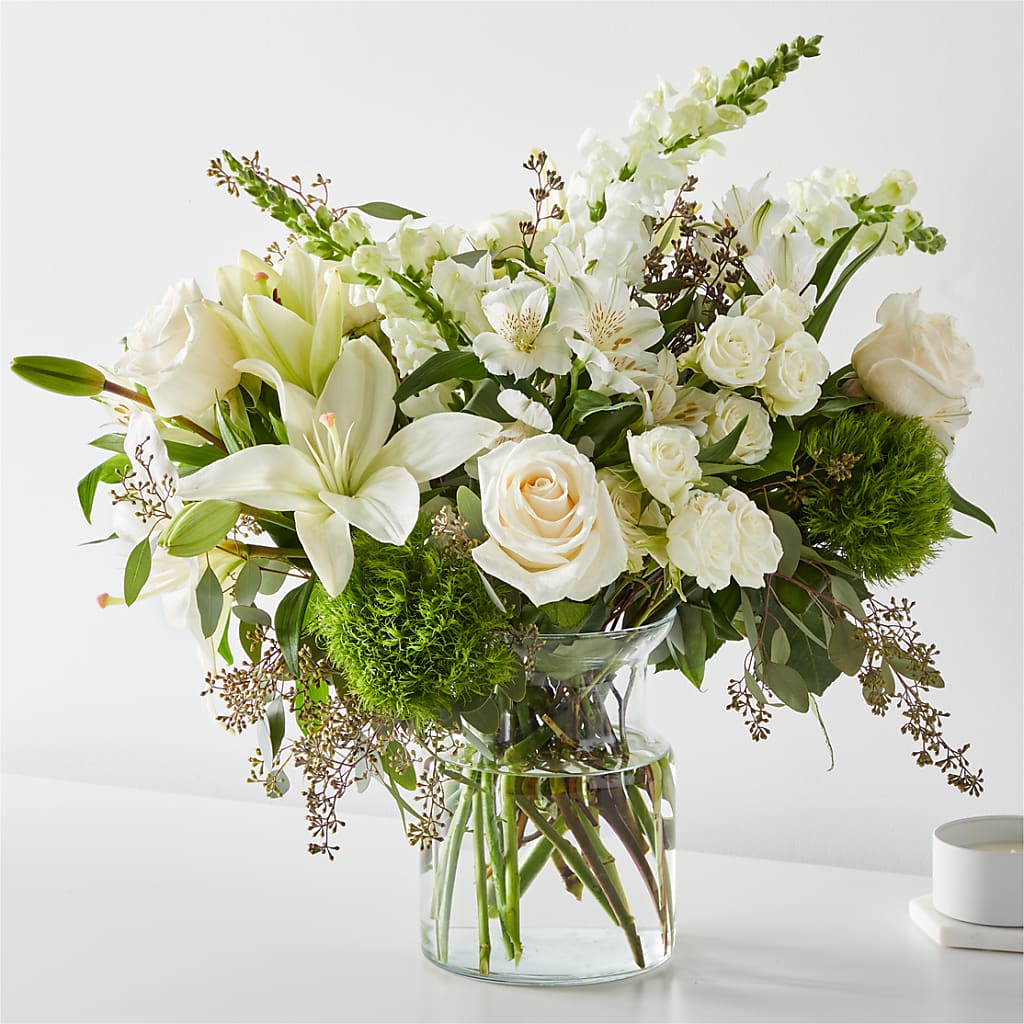 Fresh Linen Bouquet – Holtschlag Florist, Quincy IL