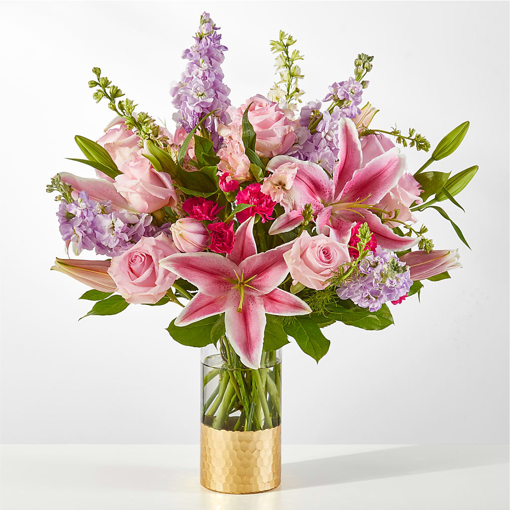 Mauvelous Bouquet – Holtschlag Florist, Quincy IL