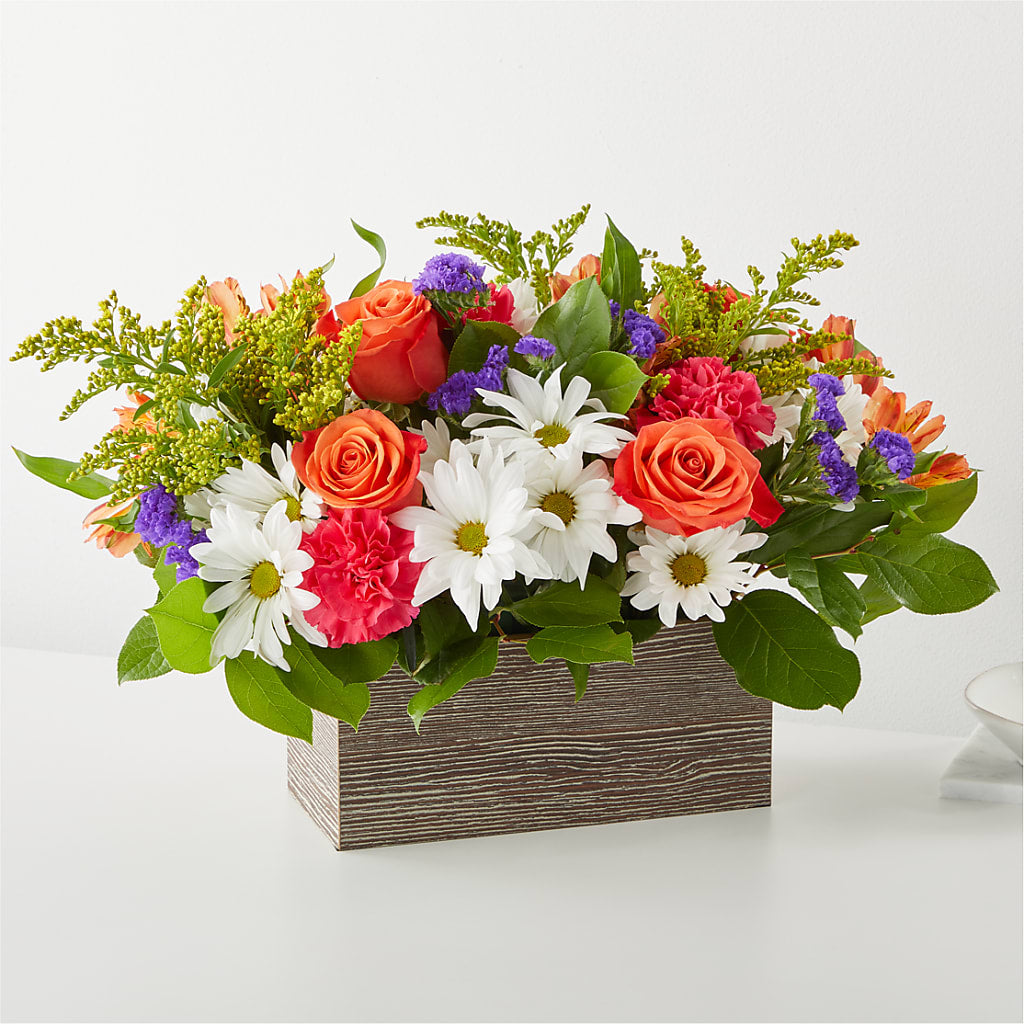 Oopsie Daisy Box Bouquet – Holtschlag Florist, Quincy IL