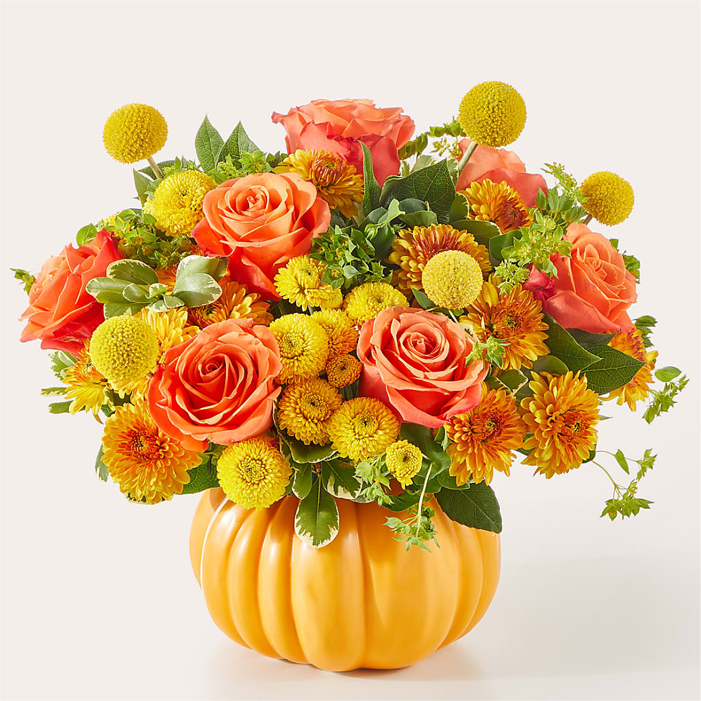 Gourdgeous Pumpkin – Holtschlag Florist, Quincy IL