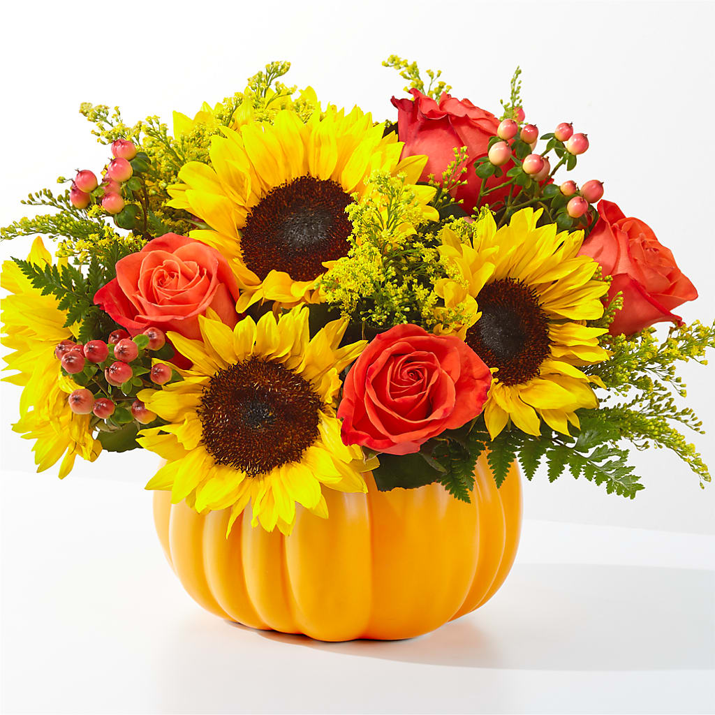 Pick of the Patch Pumpkin Bouquet – Holtschlag Florist, Quincy IL