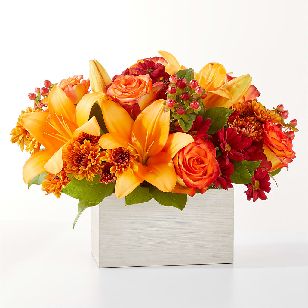 Backyard Bonfire Bouquet – Holtschlag Florist, Quincy IL