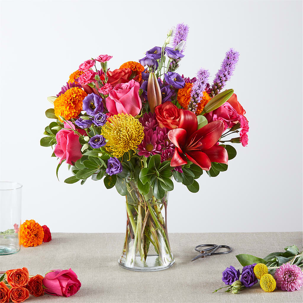 Feast of Color – A Florist Original – Holtschlag Florist, Quincy IL