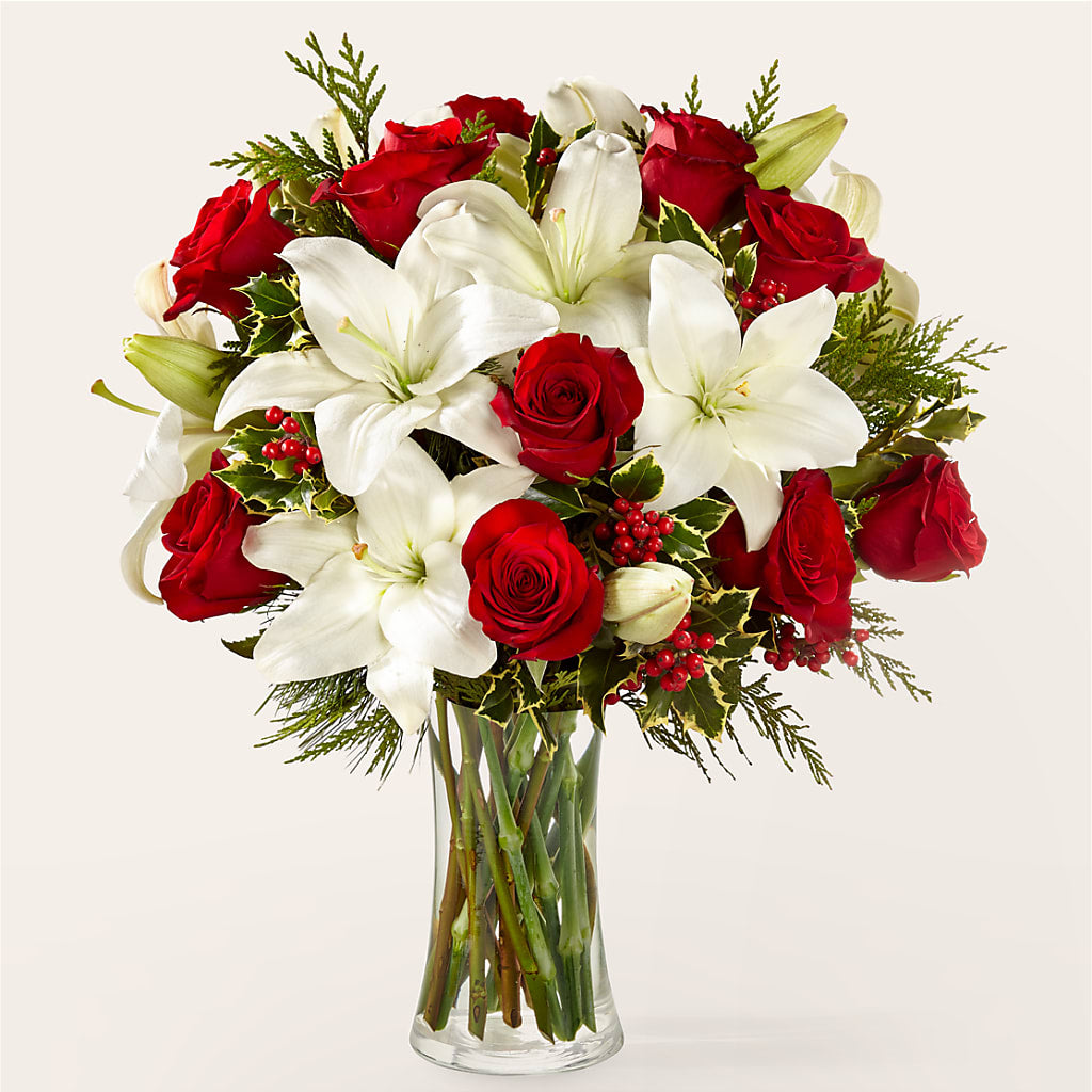 Sparkling Snowflakes Bouquet – Holtschlag Florist, Quincy IL