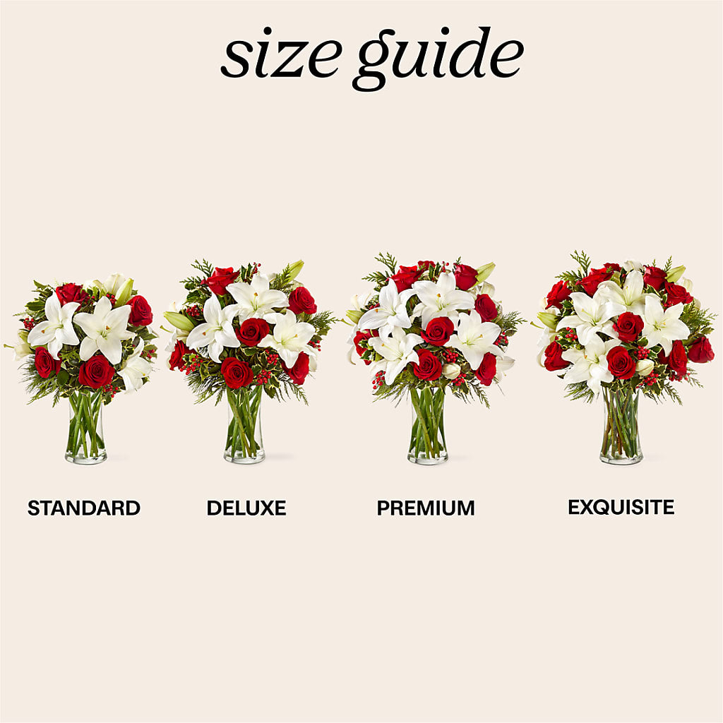 Sparkling Snowflakes Bouquet – Holtschlag Florist, Quincy IL