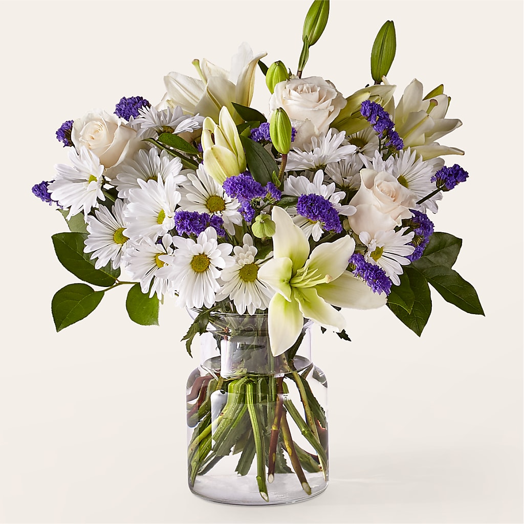 Beyond Blue Bouquet – Holtschlag Florist, Quincy IL