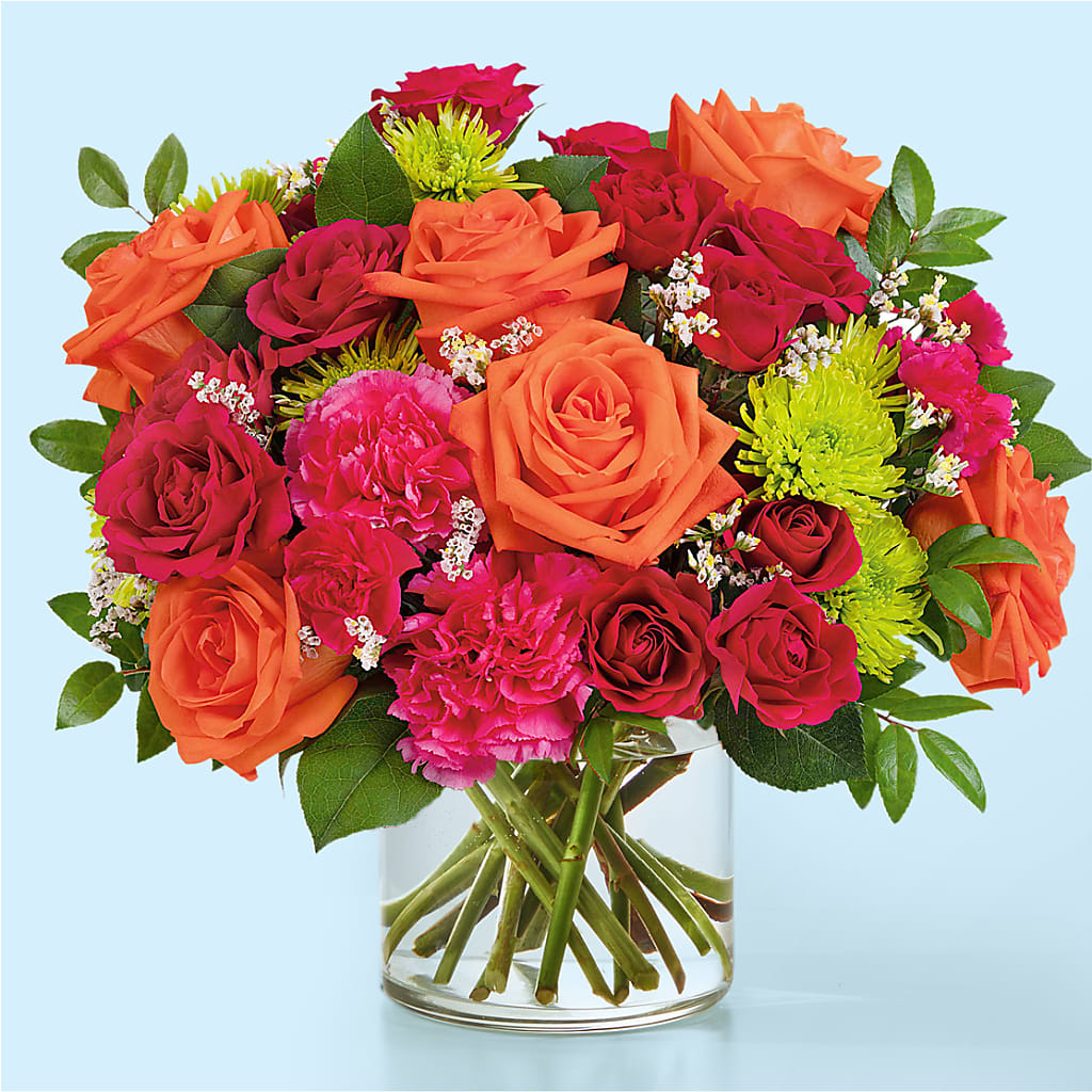 Colorful Carnival Bouquet – Holtschlag Florist, Quincy IL