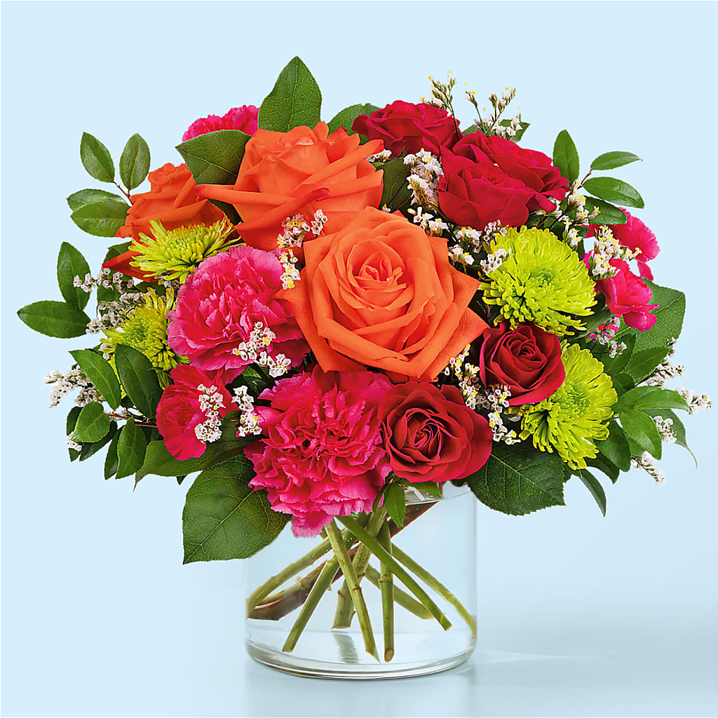 Colorful Carnival Bouquet – Holtschlag Florist, Quincy IL