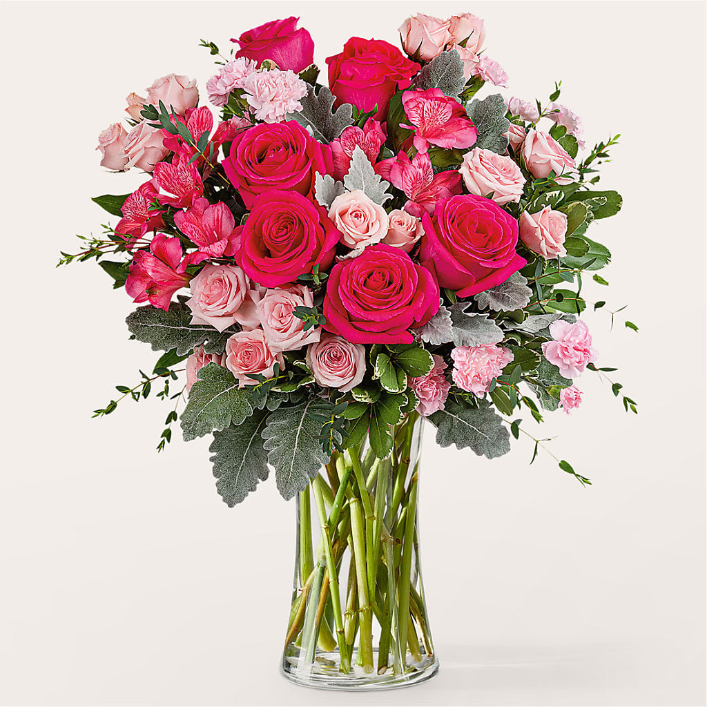 Tickled Pink Bouquet – Holtschlag Florist, Quincy IL