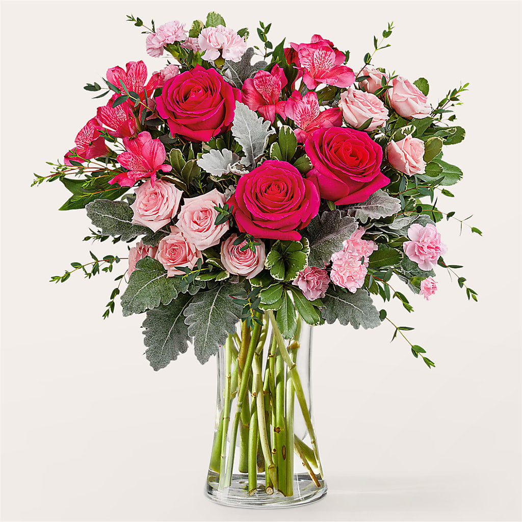 Tickled Pink Bouquet – Holtschlag Florist, Quincy IL