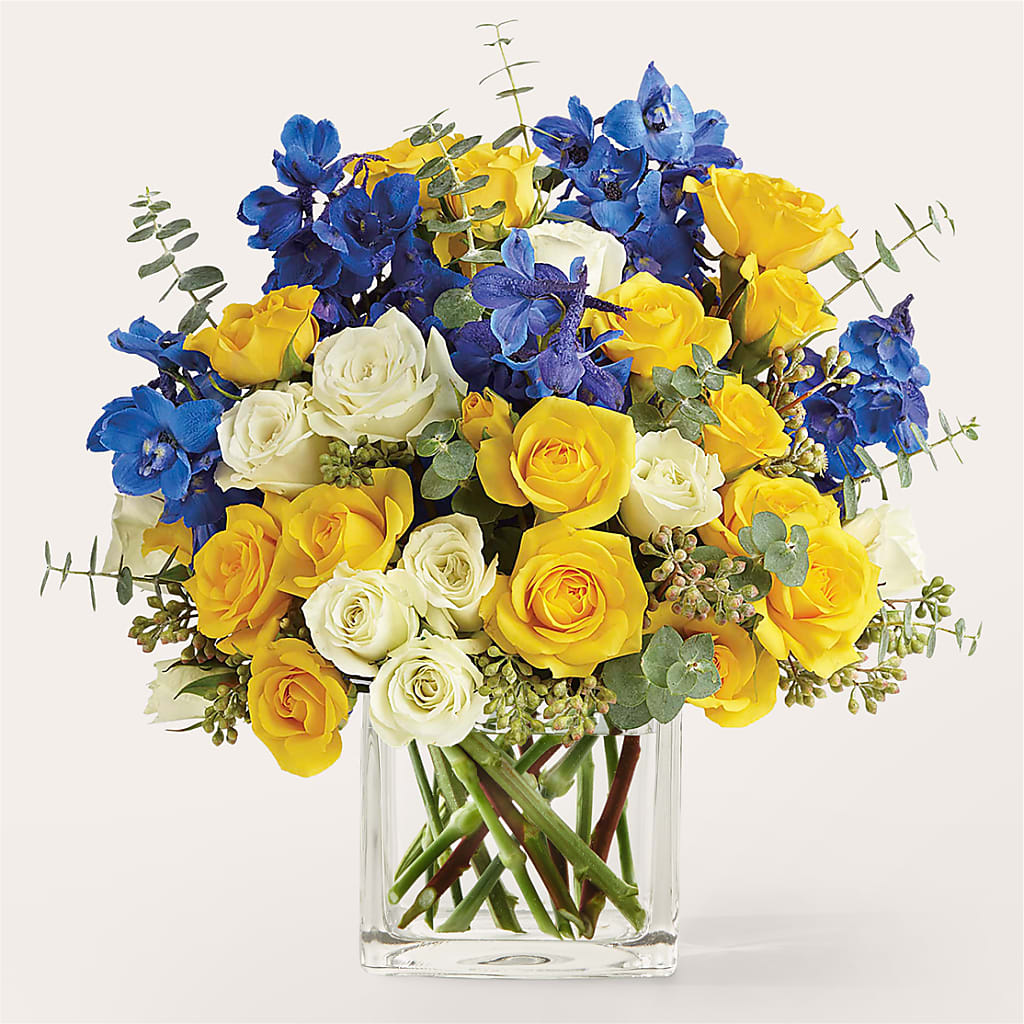 Sparkling Citrine Bouquet – Holtschlag Florist, Quincy IL