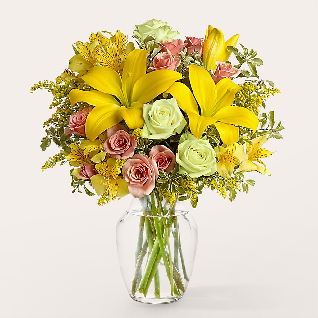 Sunburst Bouquet – Holtschlag Florist, Quincy IL