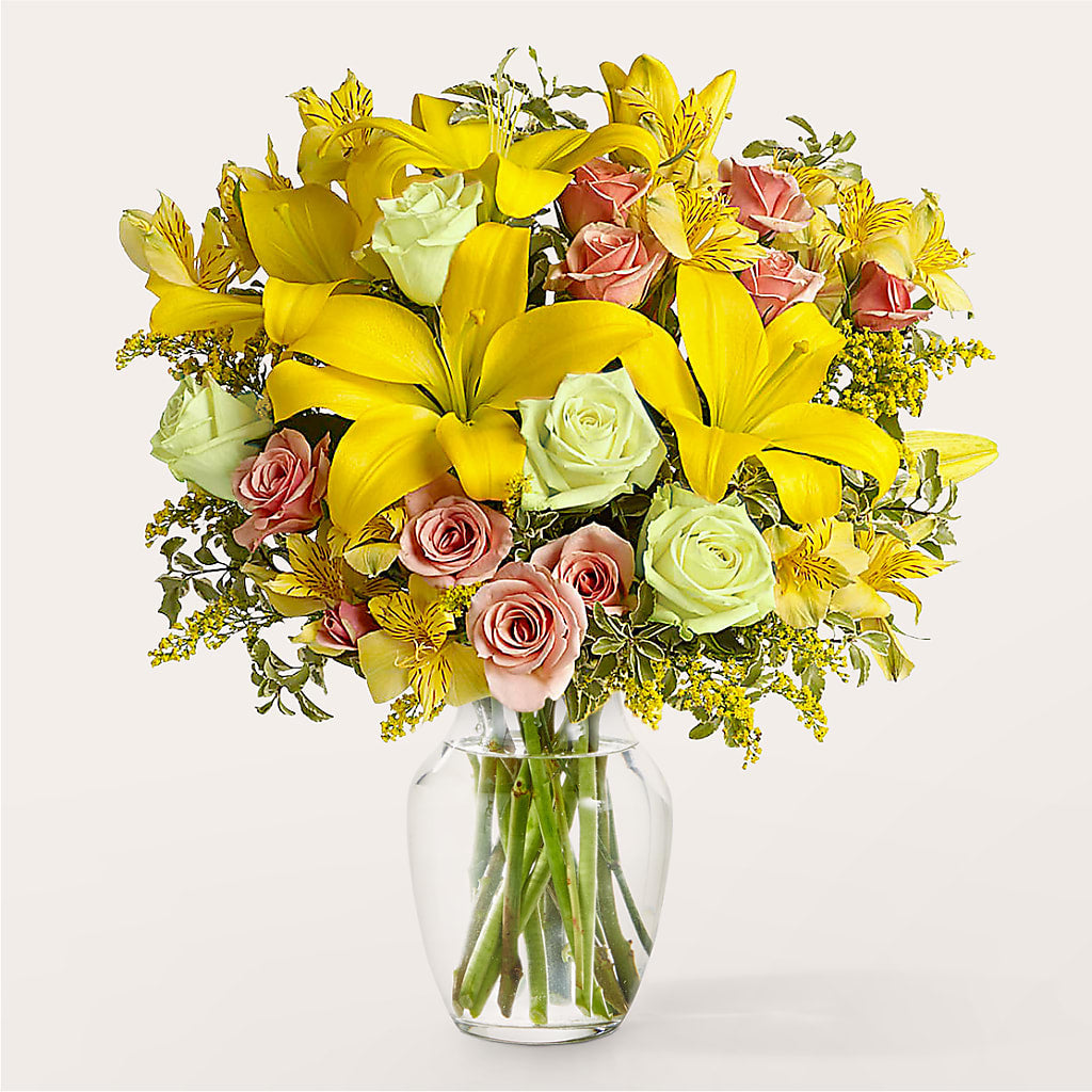 Sunburst Bouquet – Holtschlag Florist, Quincy IL