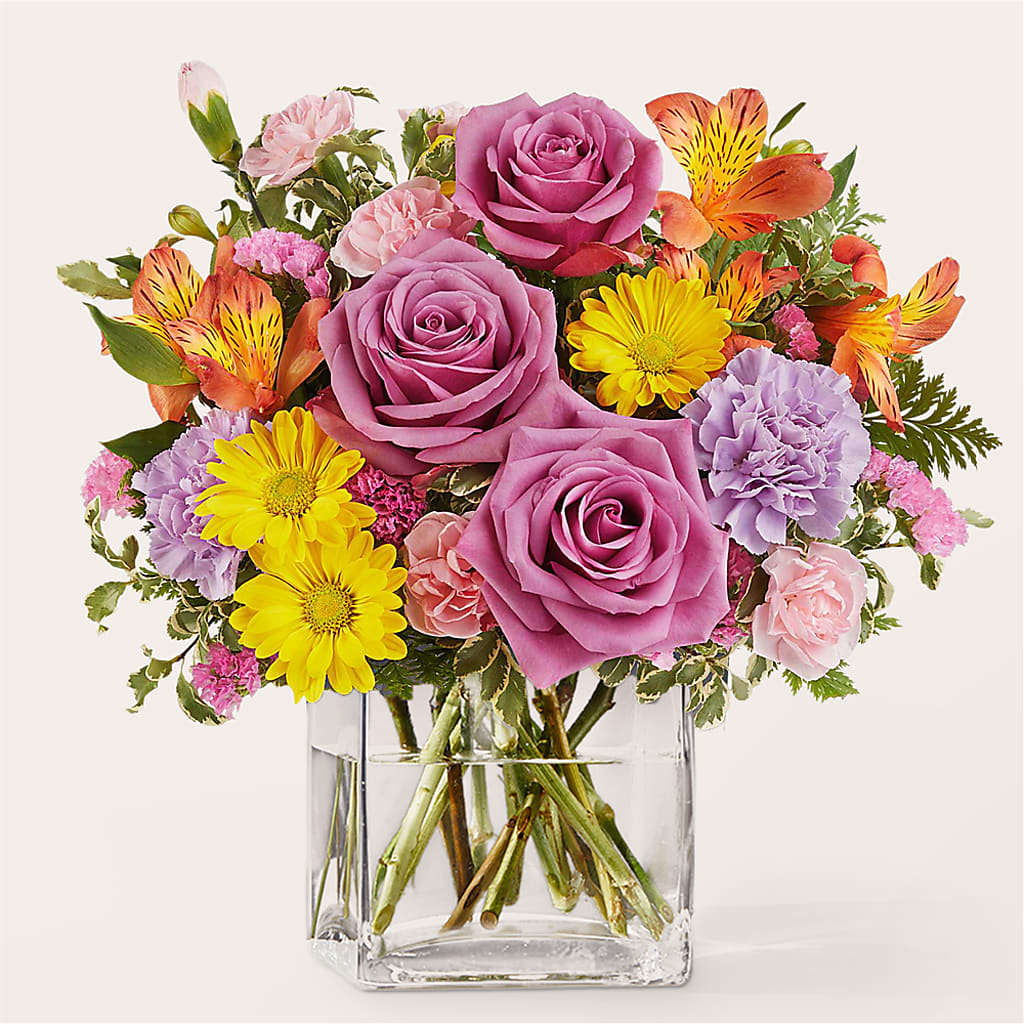 Shades of Happiness Bouquet – Holtschlag Florist, Quincy IL