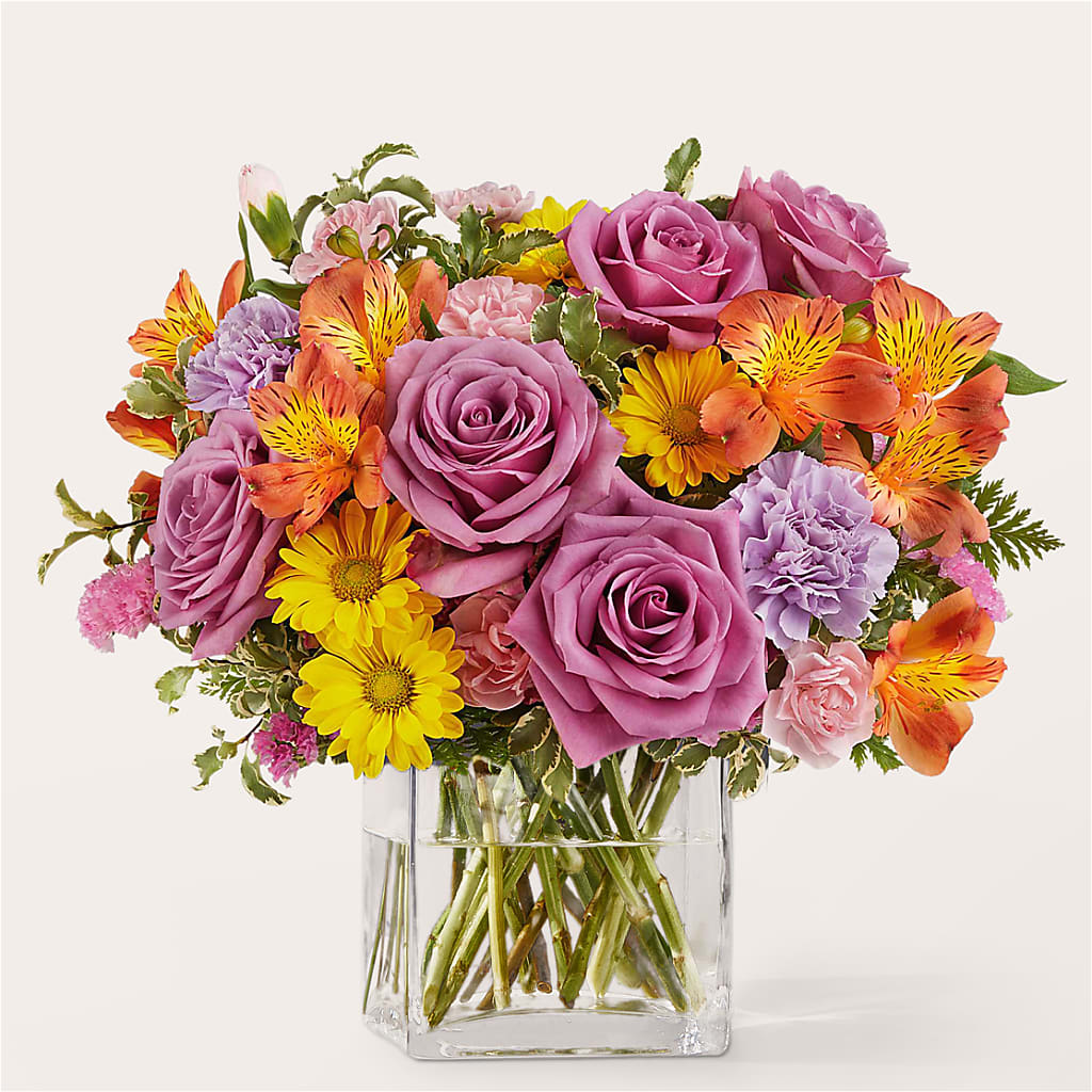 Shades of Happiness Bouquet – Holtschlag Florist, Quincy IL