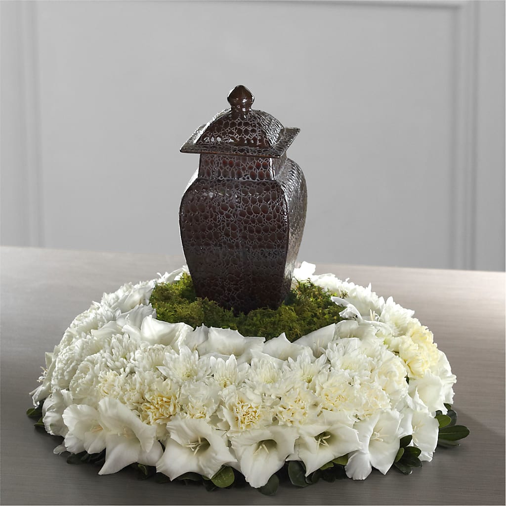 Encircling Grace Arrangement – Holtschlag Florist, Quincy IL