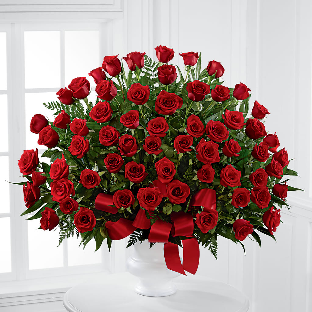 Blessed with Love Arrangement – Holtschlag Florist, Quincy IL