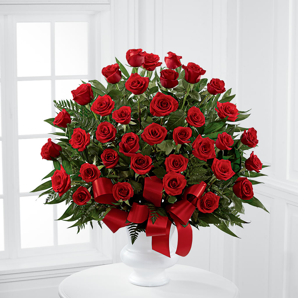 Blessed with Love Arrangement – Holtschlag Florist, Quincy IL