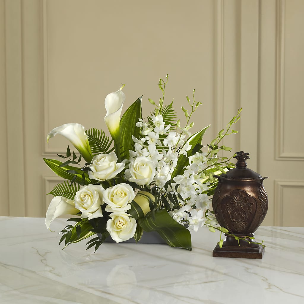 At Peace Arrangement – Holtschlag Florist, Quincy IL