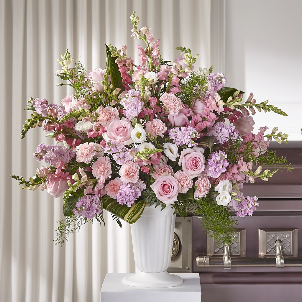 Divine Comfort Arrangement – Holtschlag Florist, Quincy IL