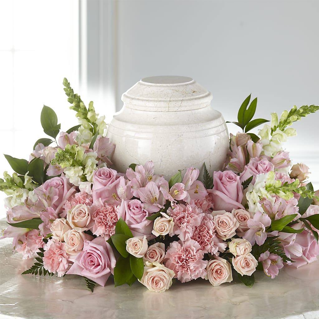 Blooms of Hope Cremation Adornment – Holtschlag Florist, Quincy IL