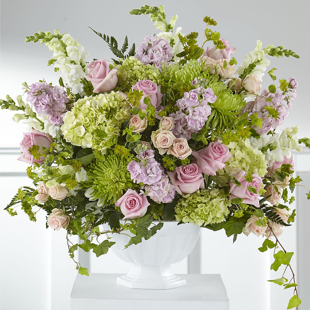 Radiant Embrace Arrangement – Holtschlag Florist, Quincy IL