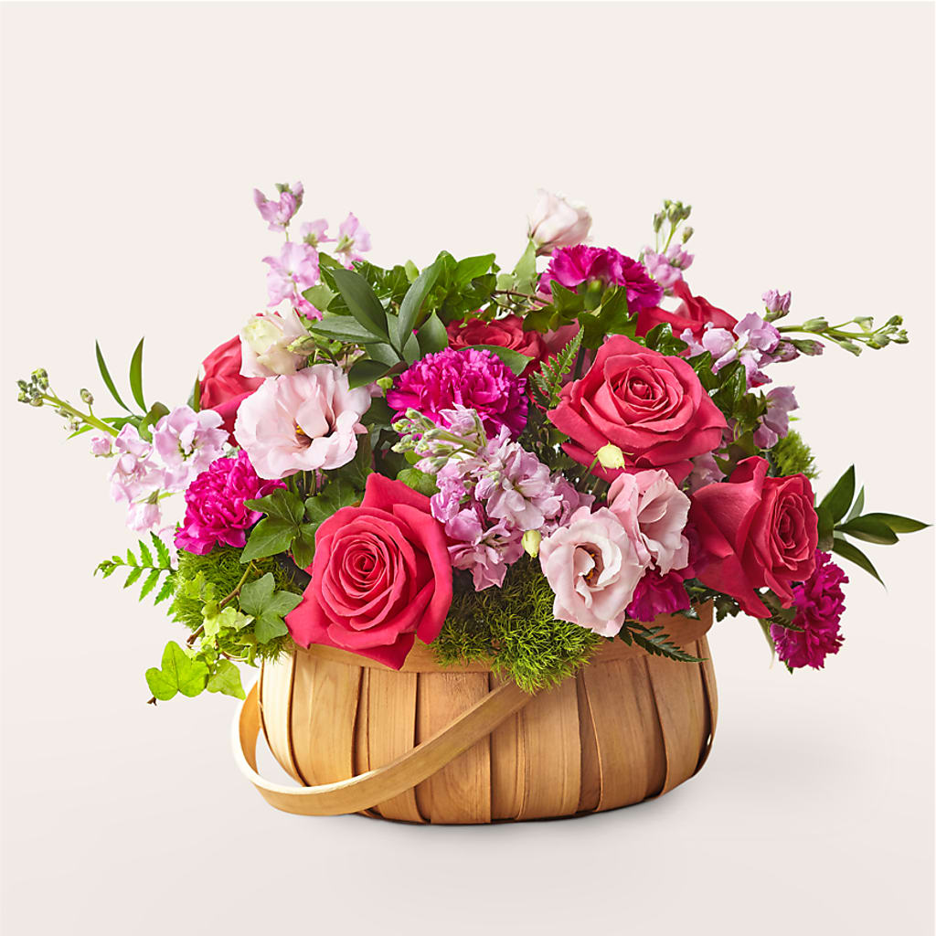 Radiance in Bloom Basket – Holtschlag Florist, Quincy IL