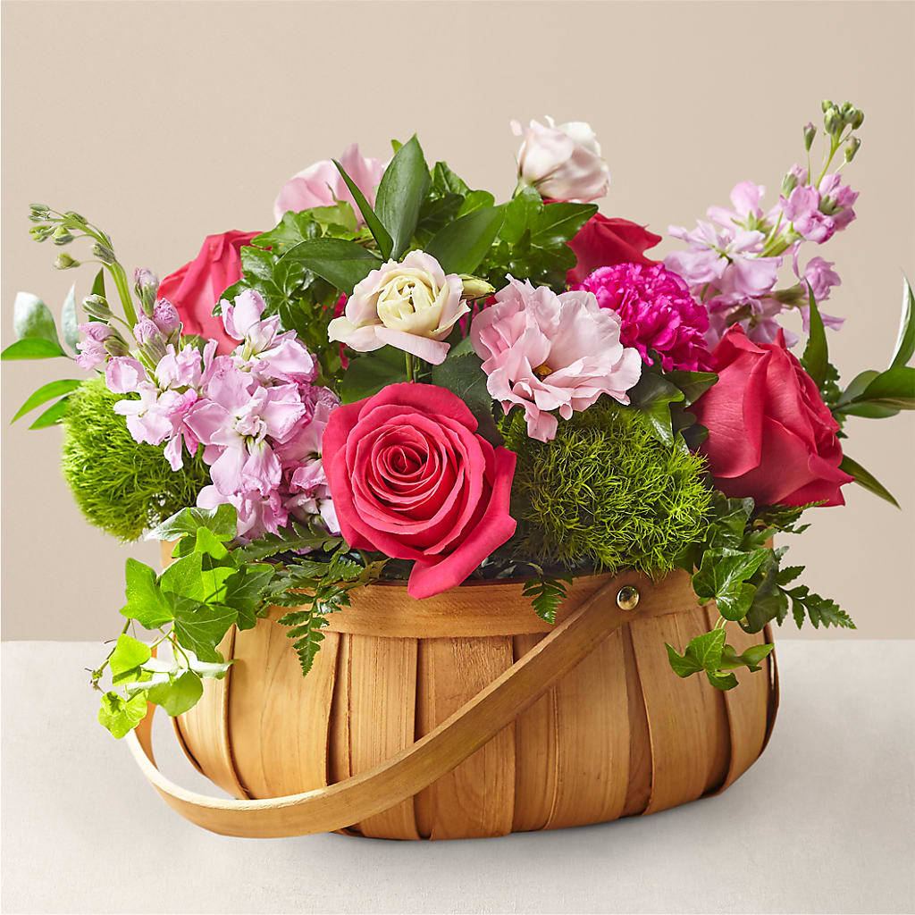 Radiance in Bloom Basket – Holtschlag Florist, Quincy IL