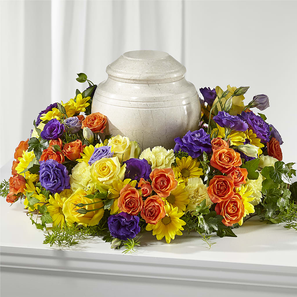 Blossoms of Remembrance Cremation Adornment – Holtschlag Florist, Quincy IL