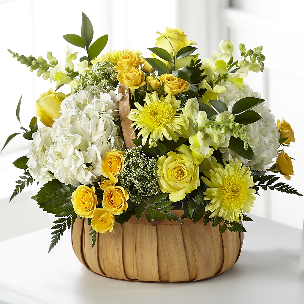 Rustic Remembrance Basket – Holtschlag Florist, Quincy IL