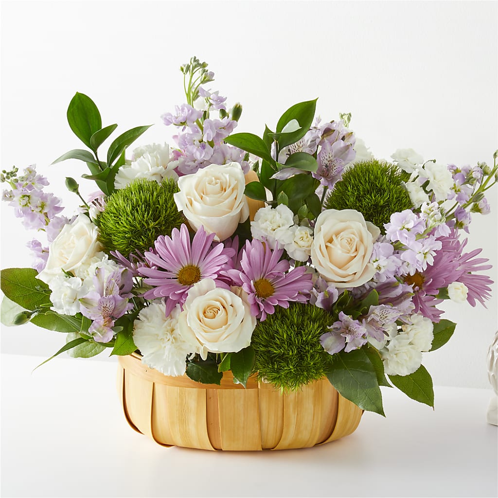 Peace & Love Basket – Holtschlag Florist, Quincy IL