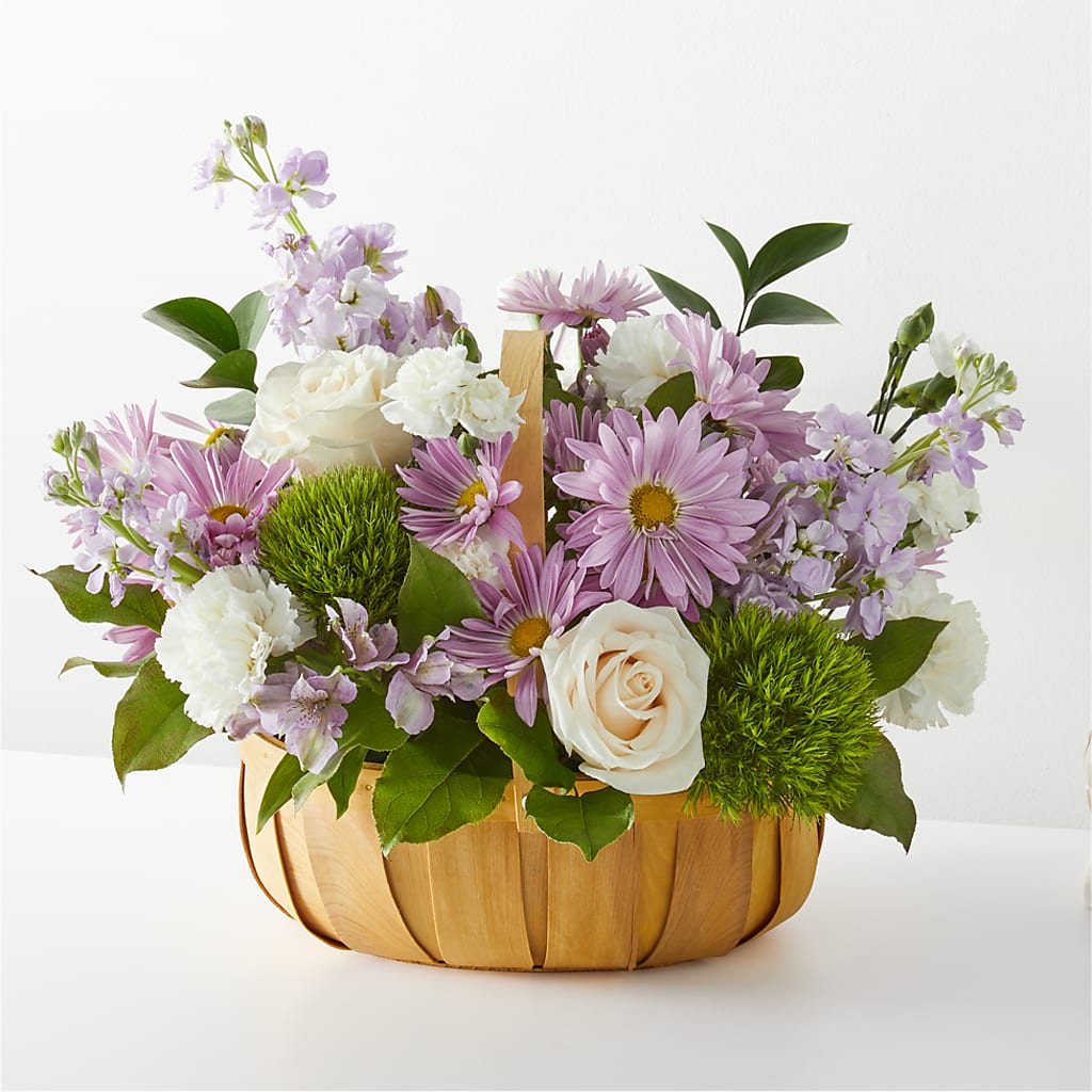 Peace & Love Basket – Holtschlag Florist, Quincy IL