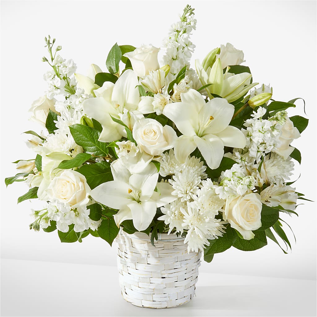 Peaceful Reflections Arrangement – Holtschlag Florist, Quincy IL