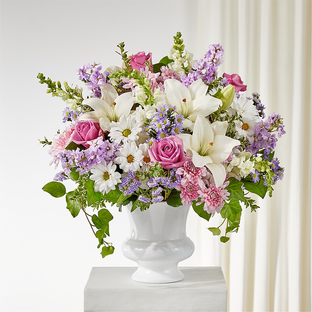 Remarkable Life Urn Arrangement – Holtschlag Florist, Quincy IL
