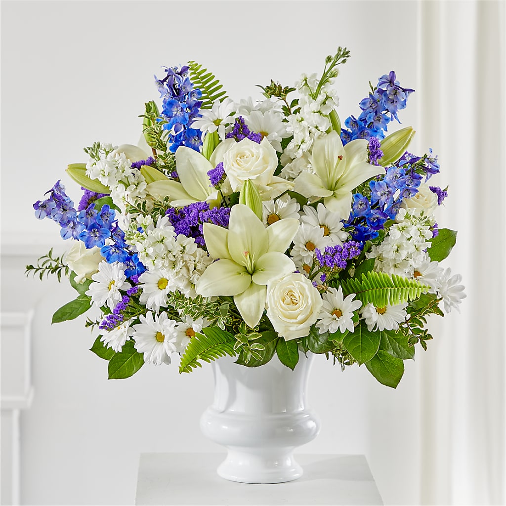 Expressions of Hope Urn Arrangement – Holtschlag Florist, Quincy IL