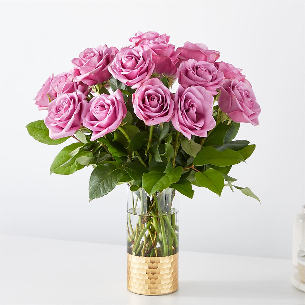 Secret Admirer Lavender Rose Bouquet – Holtschlag Florist, Quincy IL