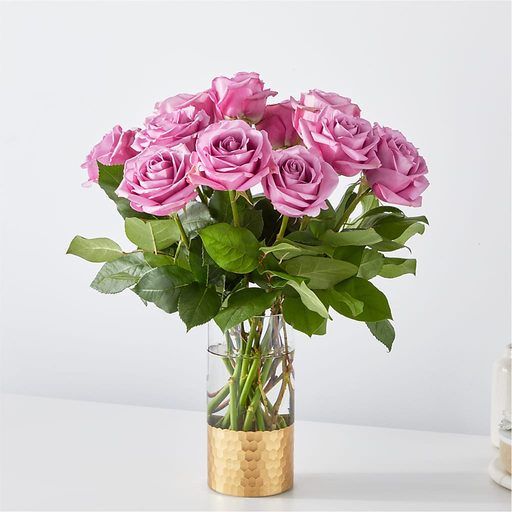 Secret Admirer Lavender Rose Bouquet – Holtschlag Florist, Quincy IL