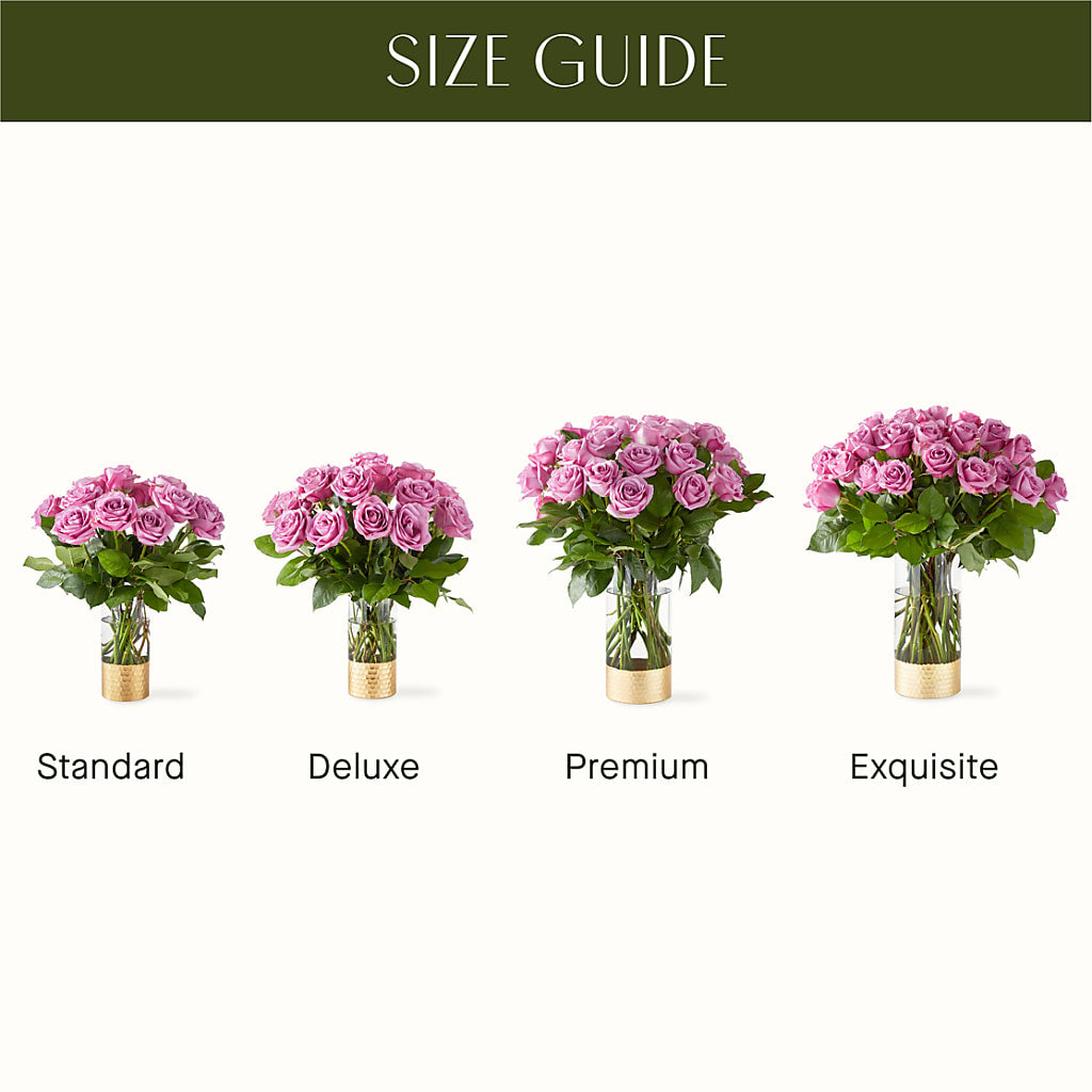 Secret Admirer Lavender Rose Bouquet – Holtschlag Florist, Quincy IL