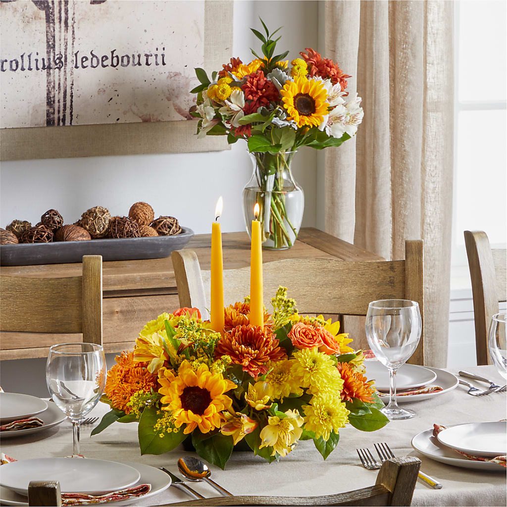 Golden Gathering Bundle – Holtschlag Florist, Quincy IL