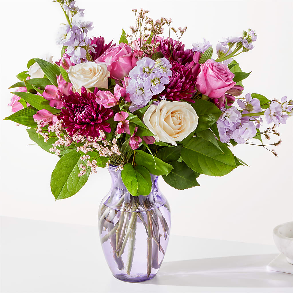 Amethyst Dreams Bouquet – Holtschlag Florist, Quincy IL