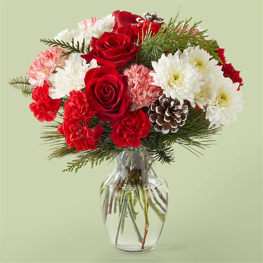 Candy Cane Lane Bouquet – Holtschlag Florist, Quincy IL