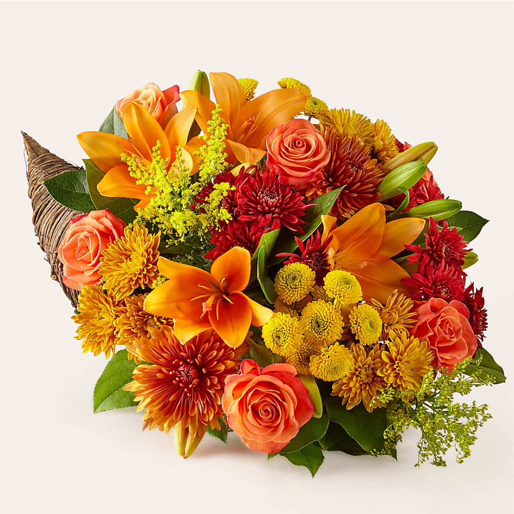 Feast of Color Cornucopia – Holtschlag Florist, Quincy IL