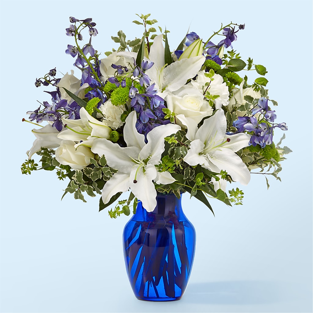Santorini Bouquet – Holtschlag Florist, Quincy IL