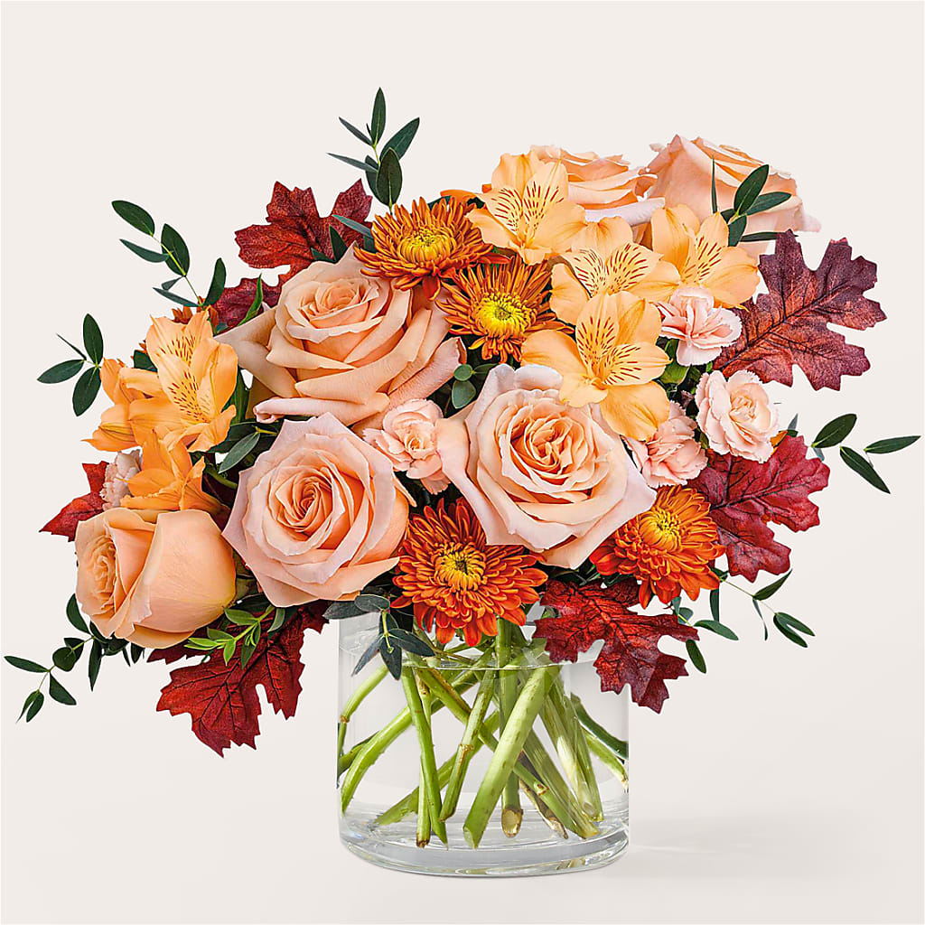 Spiced Latte Bouquet – Holtschlag Florist, Quincy IL