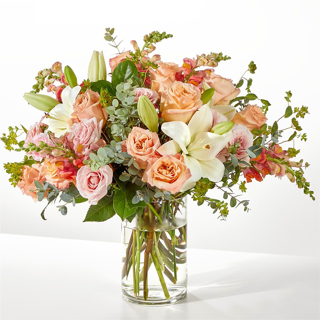 Grapefruit Splash Bouquet – Holtschlag Florist, Quincy IL
