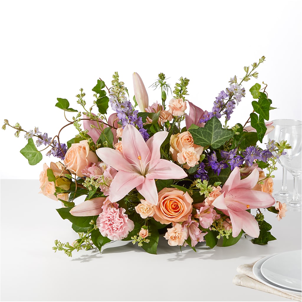 Blossom Time Centerpiece – Holtschlag Florist, Quincy IL