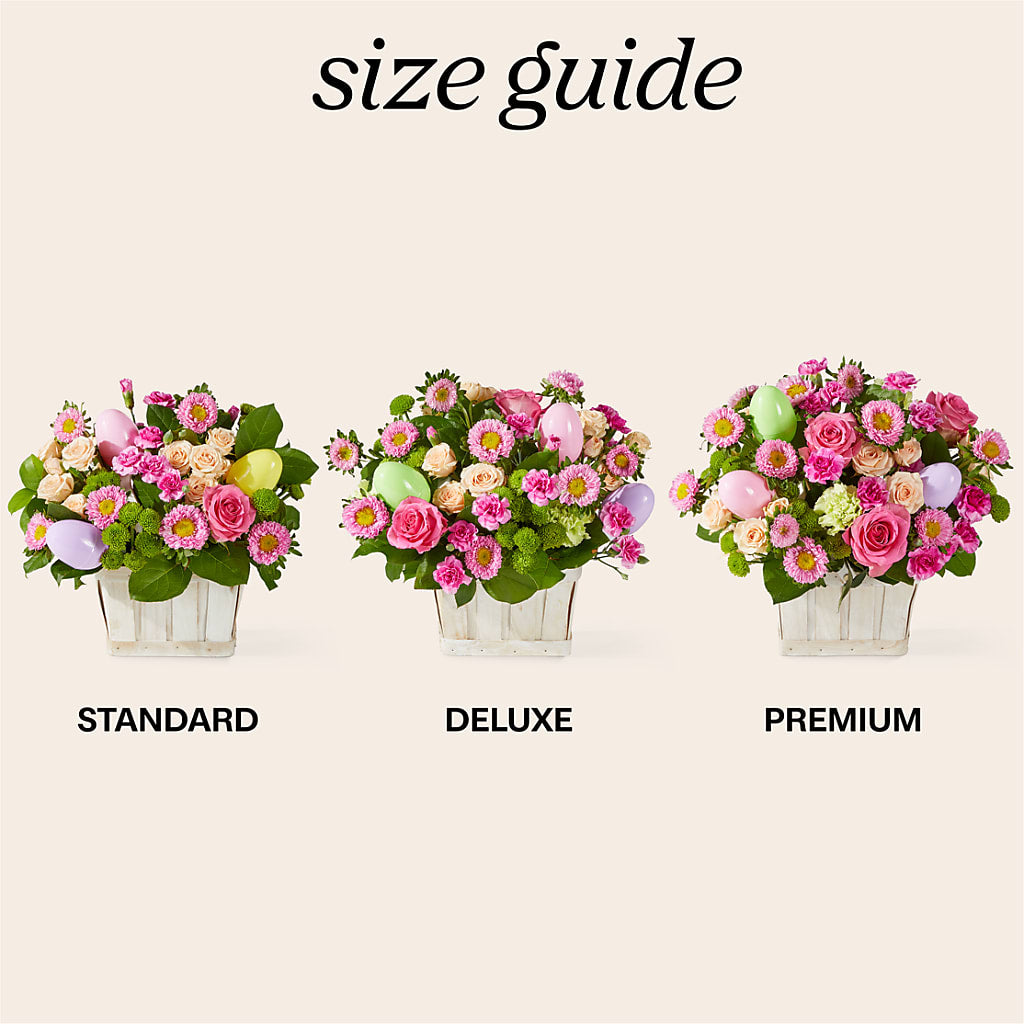Get Eggcited Basket – Holtschlag Florist, Quincy IL
