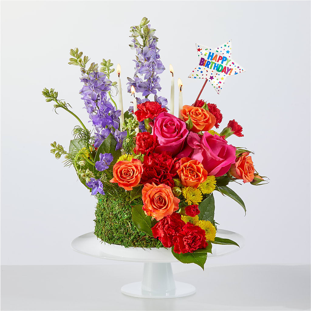 Best Year Yet Floral Cake – Holtschlag Florist, Quincy IL